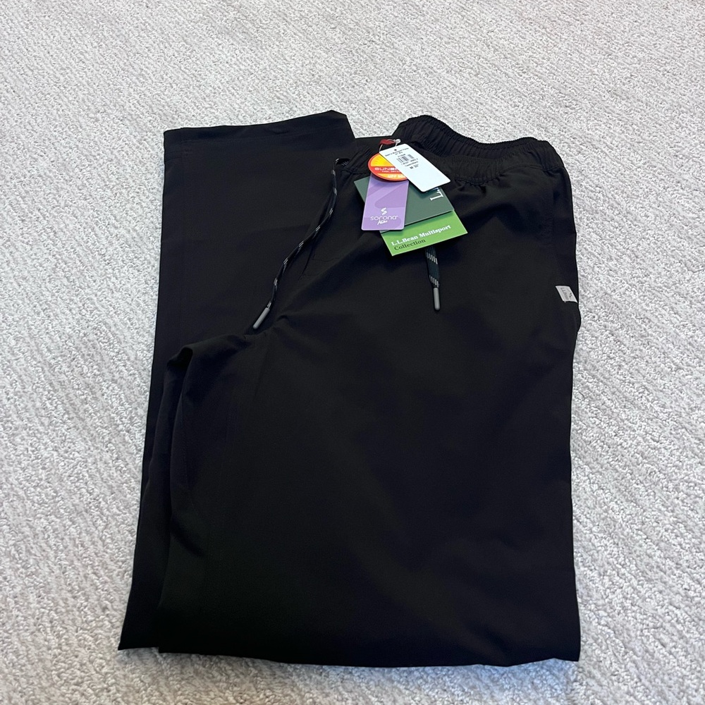 L.L. Bean Black Men's Sweatpants Joggers